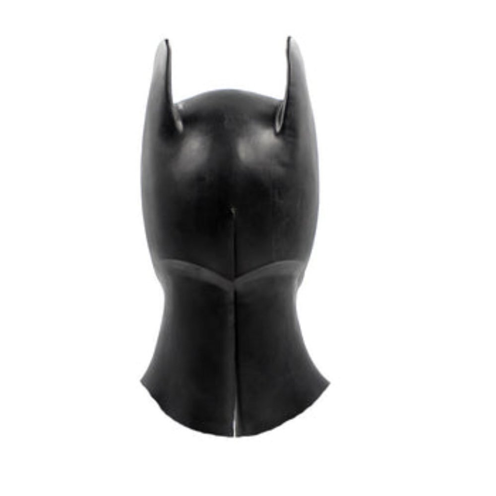 Batman Dark Knight Costume Latex Rubber Head Man Horror Scary Mask Hallo… - Picture 4 of 4